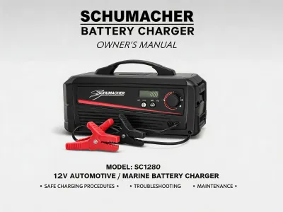 Schumacher Battery Charger Manual